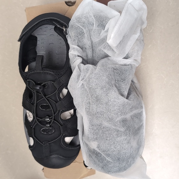 CAMEL CROWN Hiking Sandals for Men Black 8.5 - Picture 3 of 5